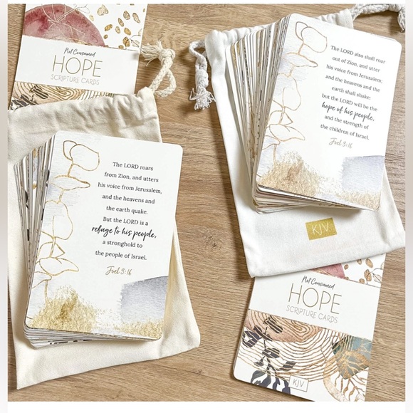 New in Original Packaging Set of 52 HOPE Scripture Cards from Not Consumed - Picture 1 of 4